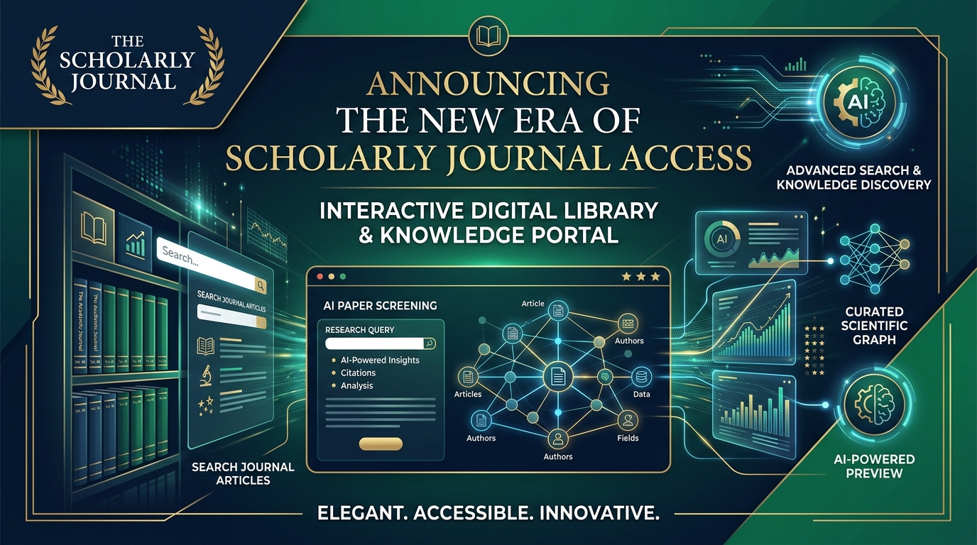 إطلاق البوابة الرقمية التفاعلية للمجلة والدمج مع أدوات الفحص المكتبي الذكية